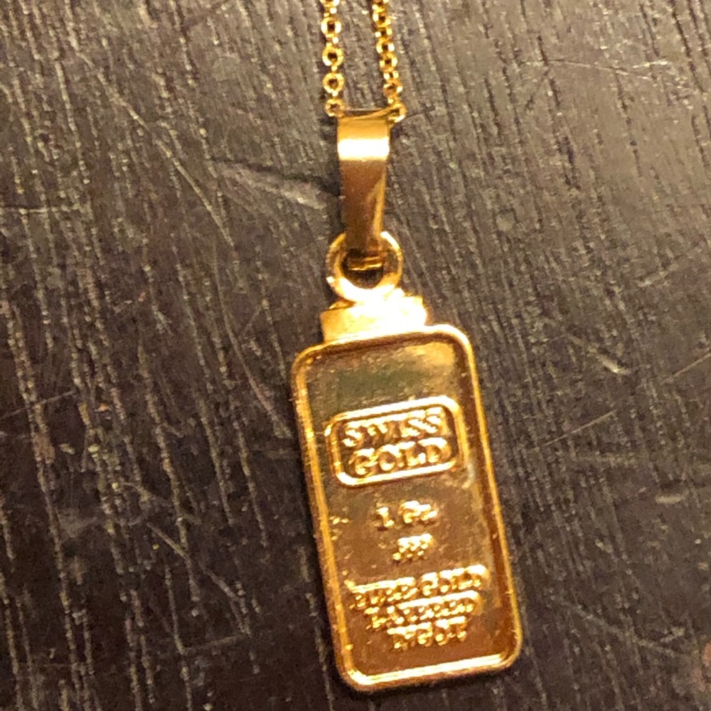 Bnwot.999 solid sterling silver/ 14k gold overlay.